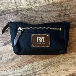 FRYE Ivy Cosmetic Pouch in Black.